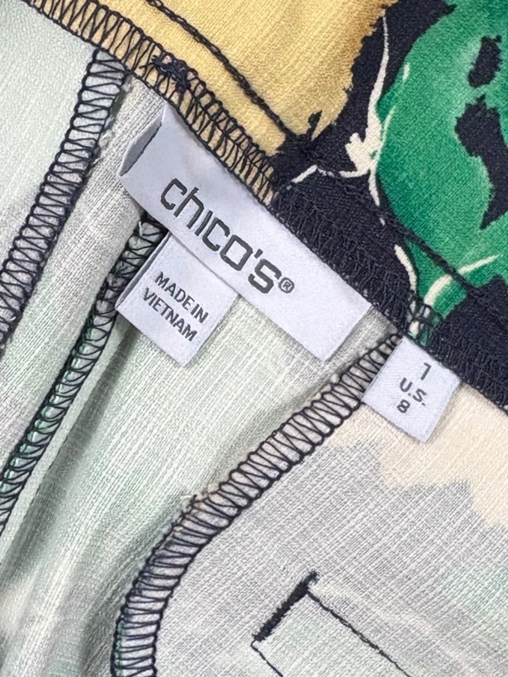 Chico's Women's Pants Floral - Picture 2 of 2